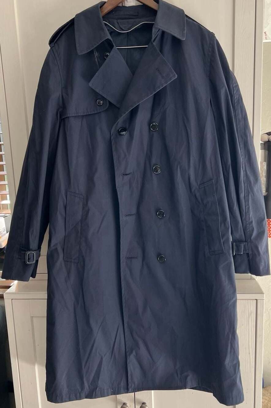 American Apparel US Air Force All-Weather Men's Trench Coat 42L